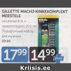 Allahindlus - GILLETTE MACH3 KINKEKOMPLEKT MEESTELE