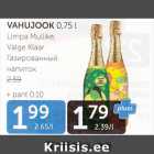 VAHUJOOK 0,75 L