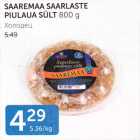 SAAREMAA SAARLASTE PIULAUA SÜLT 800 G