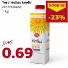 Allahindlus - Tere Hellus keefir
väherasvane
1 kg