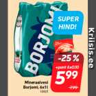Mineraalvesi
Borjomi, 6x1 l
