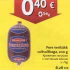 Pere verikäkk suitsulihaga