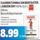 Allahindlus - SUURBRITANNIA GIN BEEFEATER LONDON DRY