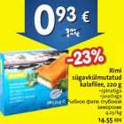 Магазин:Hüper Rimi, Rimi,Скидка:Рыбное филе глубокой заморозки
