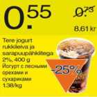 Allahindlus - Tere jogurt rukkileiva ja sarapuupähklitega