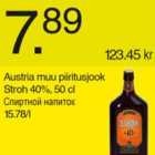 Alkohol - Austria muu piiritusjook Stroh