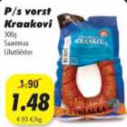 Магазин:Grossi,Скидка:П/к колбаса