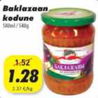 Allahindlus - Baklazaan kodune, 580ml/540g