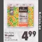 Магазин:Prisma,Скидка:Туалетная бумага Daisy Family