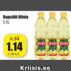 Allahindlus - Rapsiõli Olivia 0,5 l