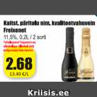 Allahindlus - Kaitst. päritolu nim. kvaliteetvahuvein Fleixenet