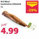 Allahindlus - M.V.Wool
kuumsuitsu hõbeheik
kg