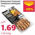 Allahindlus - Rannarootsi Esimesed
Triibulised sealihapihv
290 g