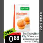 Muffinipulber
400g 