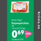 Магазин:Prisma,Скидка:Пирог с капустой Marta Pagar, 2 шт / 120 г