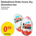 Allahindlus - Šokolaadimuna Kinder, Ferrero, 20g