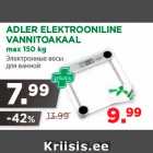 ADLER ELEKTROONILINE
VANNITOAKAAL
