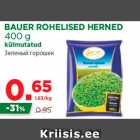 Allahindlus - BAUER ROHELISED HERNED
400 g