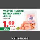 VASTSE-KUUSTE
RETRO VIINER
400 g