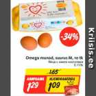 Allahindlus - Omega munad, suurus M, 10 tk