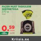 FAZER MUST TASKULEIB SEEMNETEGA 270 g