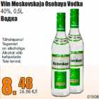 Allahindlus - Viin Moskovskaja Osobaya Vodka