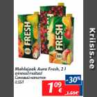 Allahindlus - Mahlajook Aura Fresh, 2 l

