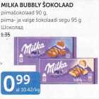 Allahindlus - MILKA BUBBLY ŠOKOLAAD