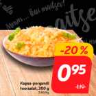 Allahindlus - Kapsa-porgandi
toorsalat, 300 g