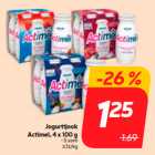 Йогуртовый напиток
Actimel, 4 х 100 г