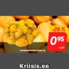 Ранний картофель в
  сетке, кг