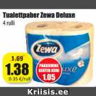 Магазин:Grossi,Скидка:Туалетная бумага Zewa Deluxe
4 рулона