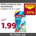 Vileda Comfort & Care
kummikindad