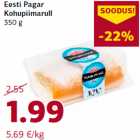 Eesti Pagar
Kohupiimarull
350 g