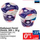 Allahindlus - Kodujuust Farmi Ekstra, 300 + 30 g