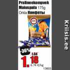 Allahindlus - Pralineekompvek
Maiuspala 175g