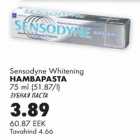 Allahindlus - Sensodyne Whitening hambapasta