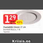 Allahindlus - Praetaldrik Orione 27 cm