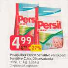 Allahindlus - Pesupulber Xpert Sensitive või Expert Sensitive Color, 20 pesukorda