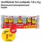 Allahindlus - Vanillikohuke Tere multipakk, 7 tk x 43 g