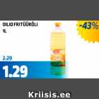 Allahindlus - OILIO FRITÜÜRÕLI 1 L