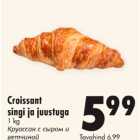 Allahindlus - Croissant singi ja juustuga 1 kg