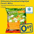 Allahindlus - Külmutatud kevadised köögiviljad
Favorit, 400 g
