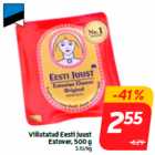 Viilutatud Eesti juust
Estover, 500 g