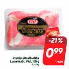 Магазин:Hüper Rimi, Rimi, Mini Rimi,Скидка:Мясо со вкусом 
Снежного краба, Vici, 120 г