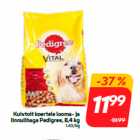 Kuivtoit koertele looma- ja
linnulihaga Pedigree, 8,4 kg