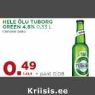 Allahindlus - HELE ÕLU TUBORG
GREEN