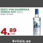 Allahindlus - EESTI VIIN SAAREMAA
VODKA