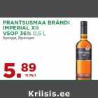 PRANTSUSMAA BRÄNDI
IMPERIAL XII
VSOP