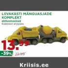 LIIVAKASTI MÄNGUASJADE
KOMPLEKT